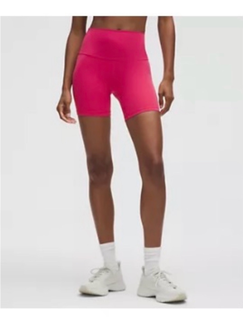 Lululemon Align high rise shorts 6” Raspberry Coulis sz 12 WORN ONCE